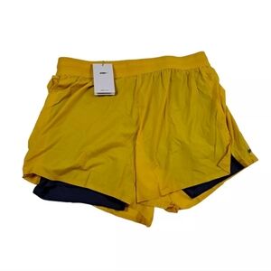 Nike Men's F2 in 1 Yoga Dri-Fit Shorts Size XL